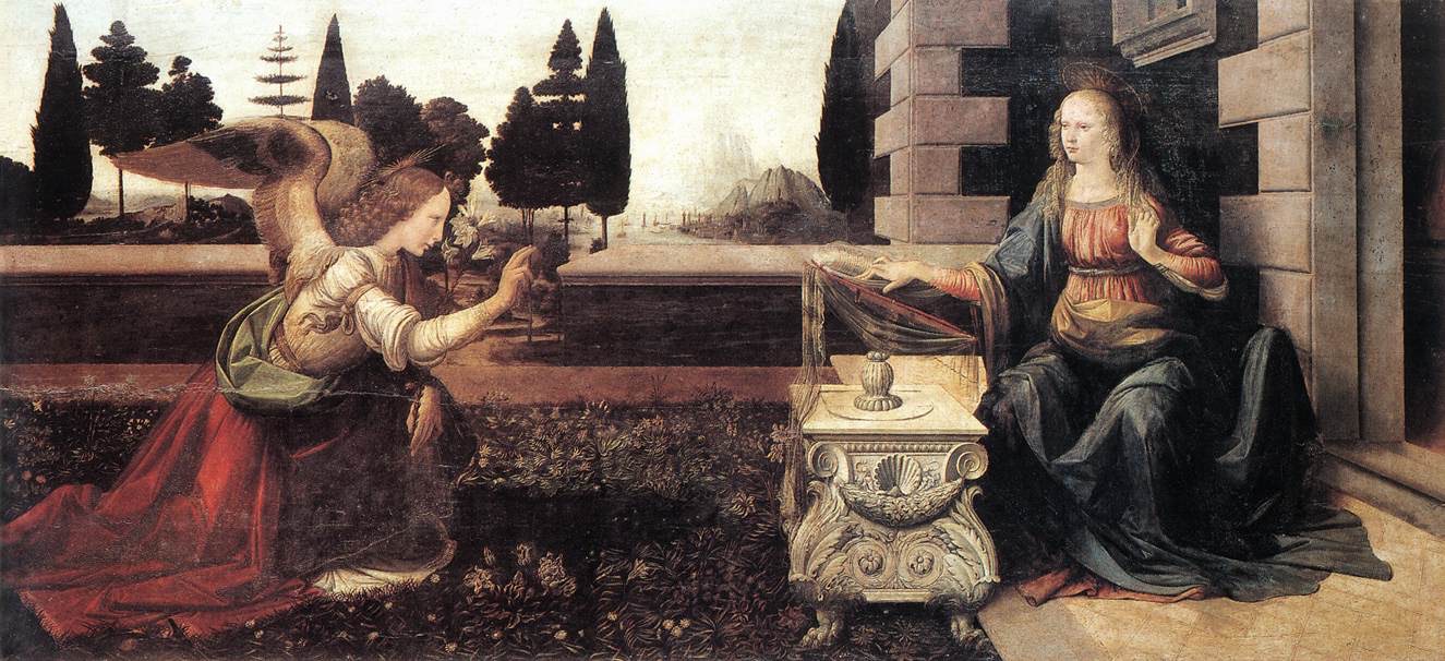 annunciazione leonardo