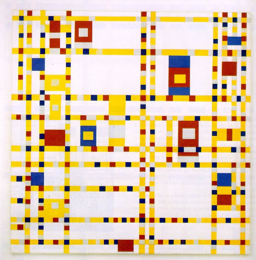 Broadway Boogie Woogie mondriaan