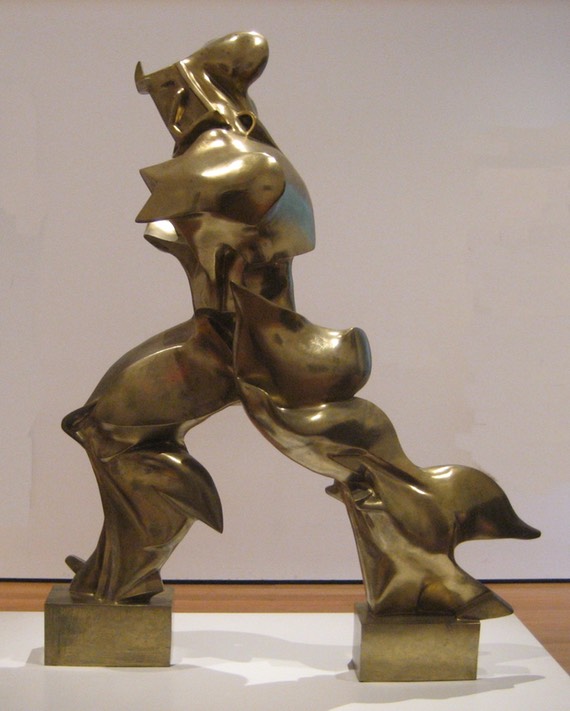 Forme uniche della continuità nello spazio boccioni