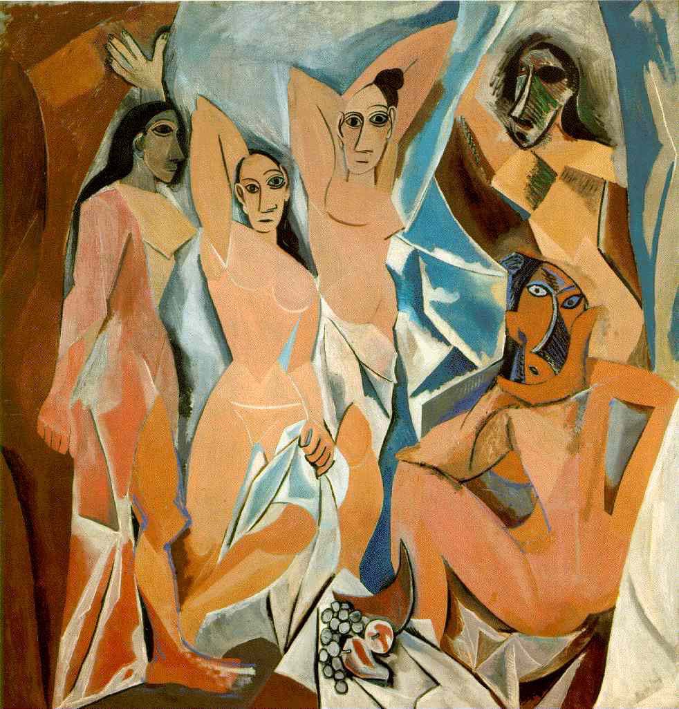 Les_Demoiselles_d'Avignon picasso