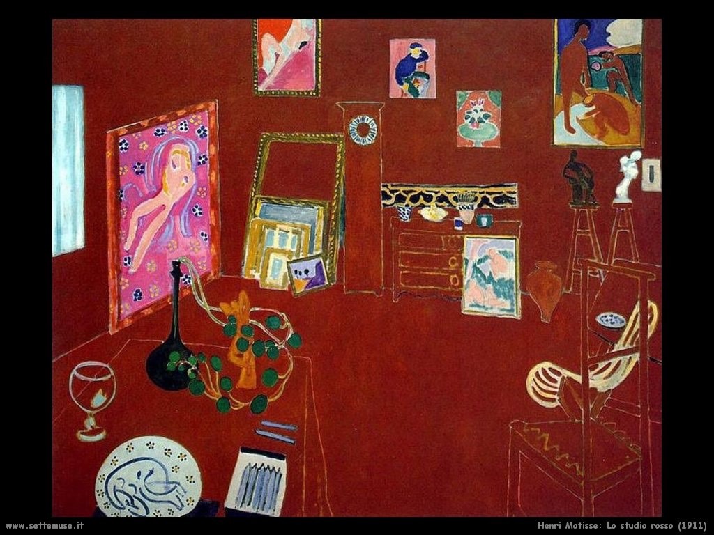 lo_studio_rosso matisse