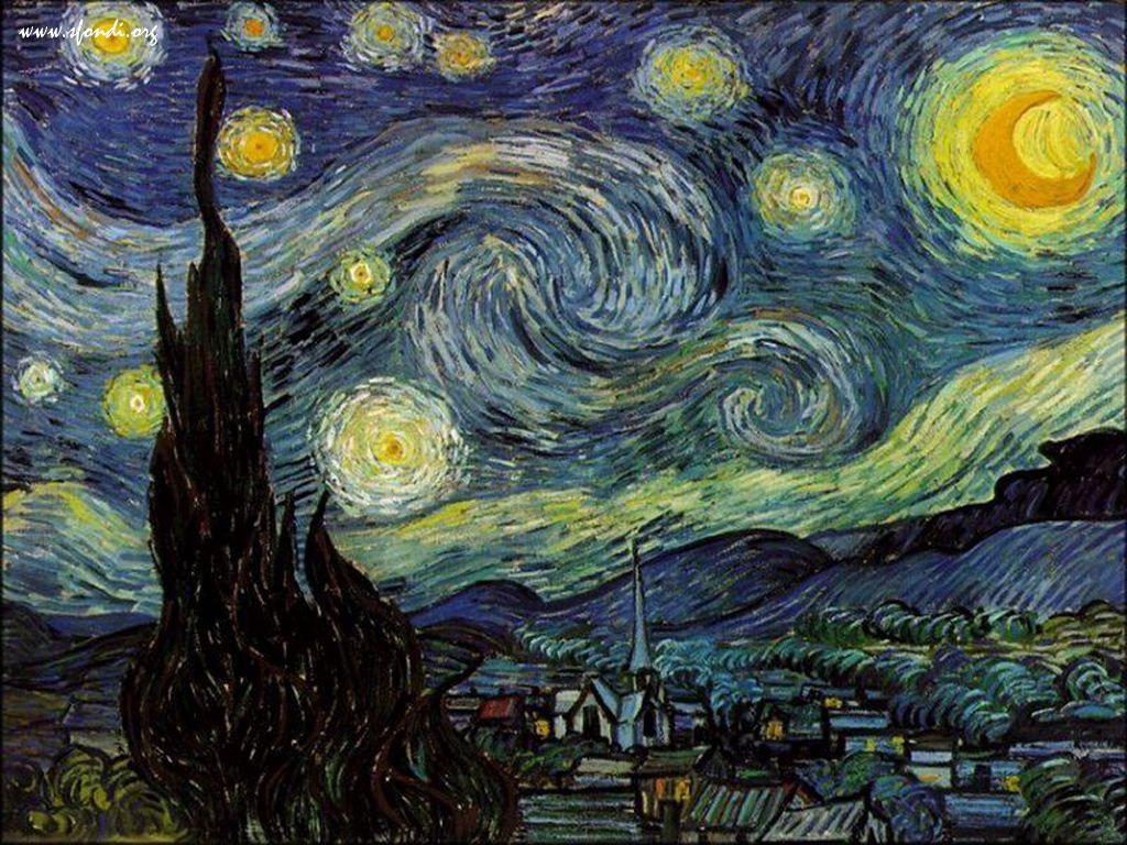 notte stellata van gogh